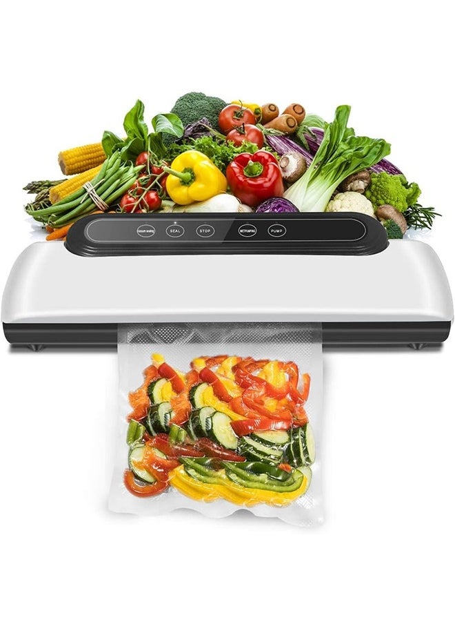 Joshberg Vacuum Sealer Machine,Automatic Food Sealer Machine for Food Savers,Dry & Moist Food Modes,65 KPS Suction,Vacuum Hose For Food Saver  - Image 2