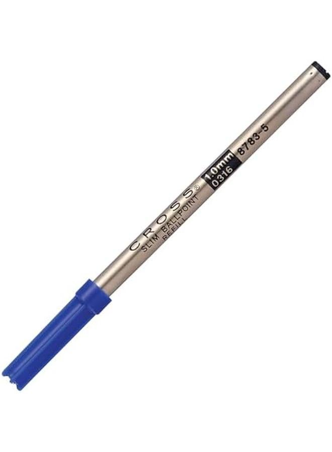 Cross Slim Ballpoint Pen Refill Medium Point Blue 1 Pack 8783 5 - Image 4