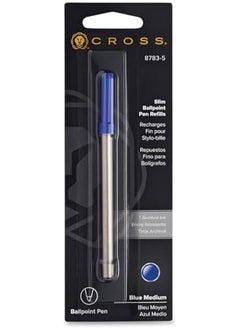 Cross Slim Ballpoint Pen Refill Medium Point Blue 1 Pack 8783 5  - Image 3