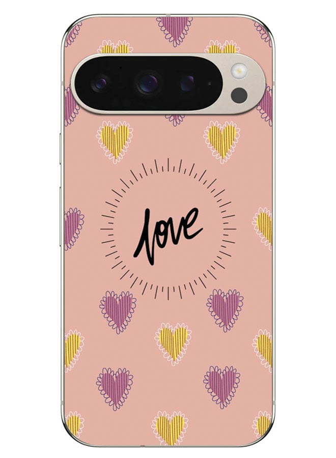 الصيد العين غطاء حماية مطبوع لهاتف Google Pixel 9 Pro XL - حب - Image 1