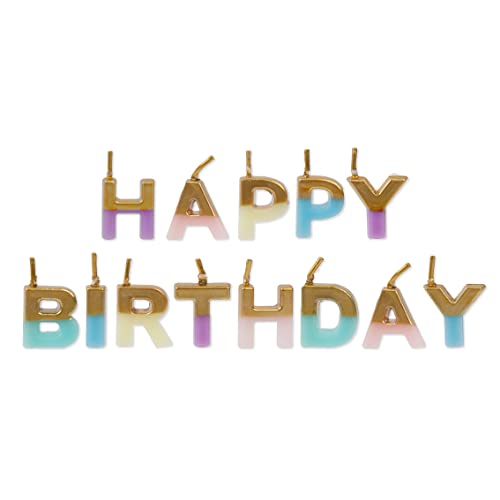 Talking Tables We Heart Birthdays Happy Birthday Candles (BDAY-CANDLE-HB) - Image 1