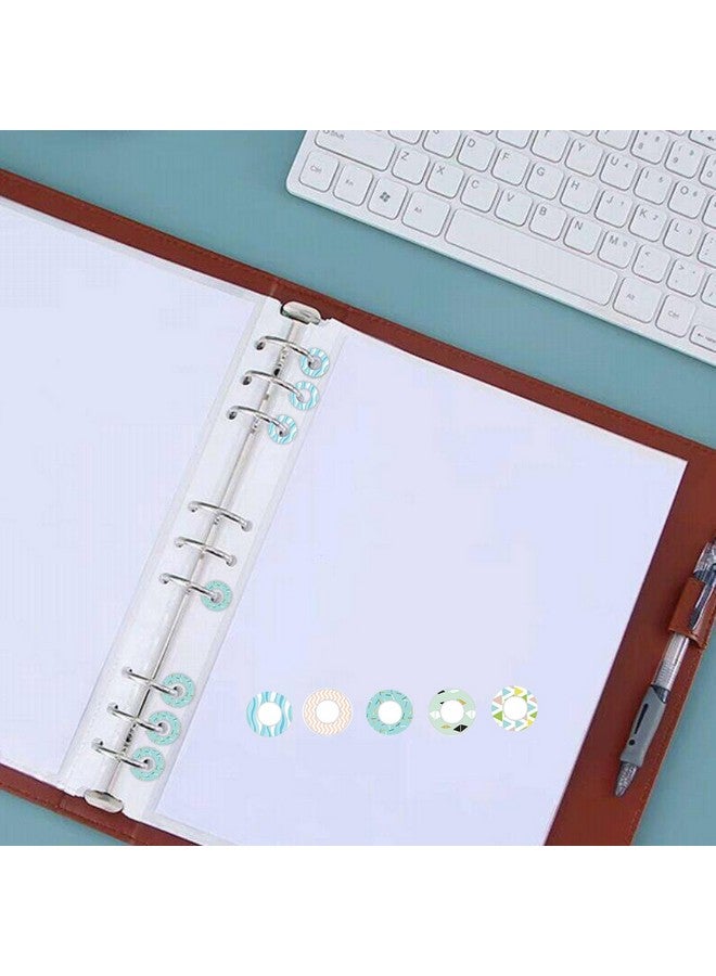 SMARSTICKER 2000Pcs Multicolored 1/4 Inch Round Colorful Binder Page Hole Reinforcements Rings Stickers For School Home Office Repairing Punched Holes And Strengthening Holes  - Image 5