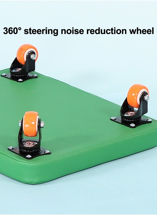 XIANGYU Indoor Scooter Board with Safety Handles for Kids Soft Floor Scooter Board with Rollers  - Image 4