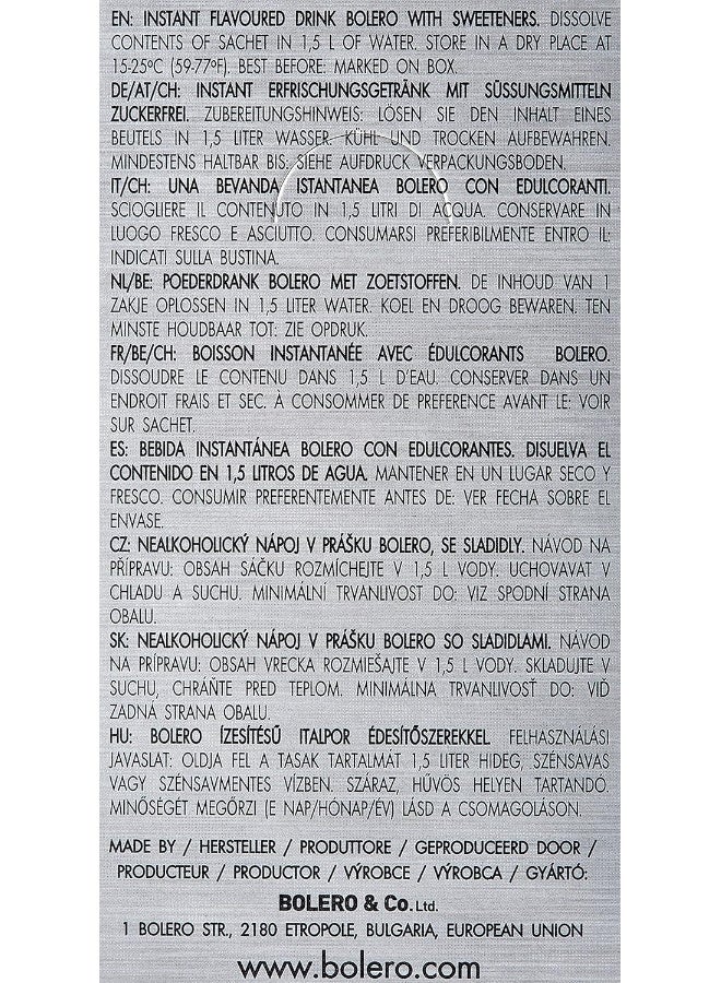 Bolero Advanced Hydration 24 sachets Strawberry-Banana