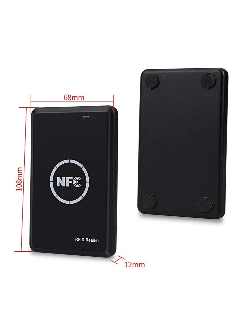 GOMETY - NFC Smart Card Reader Writer, RFID Copier, Duplicator, USB Key Fobs Programmer, ID IC UID, EM4305, T5577 Tag, 125KHz, 13.56MHz - Image 1