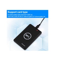 GOMETY NFC Smart Card Reader Writer, RFID Copier, Duplicator, USB Key Fobs Programmer, ID IC UID, EM4305, T5577 Tag, 125KHz, 13.56MHz  - Image 5