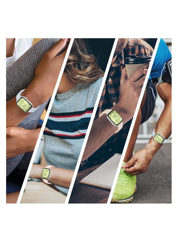 3 Wristbands Compatible with Huawei Watch Fit3 Accessories for Watches Soft Silicone Sports Wristbands Comfortable Breathable Replacement for Huawei Watch Fit 3 Men Women Bracelets - Image 5