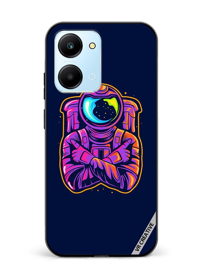 VR CREATIVE Protective Case Cover For Honor Play7T Cool Astro Design Multicolour - Image 1