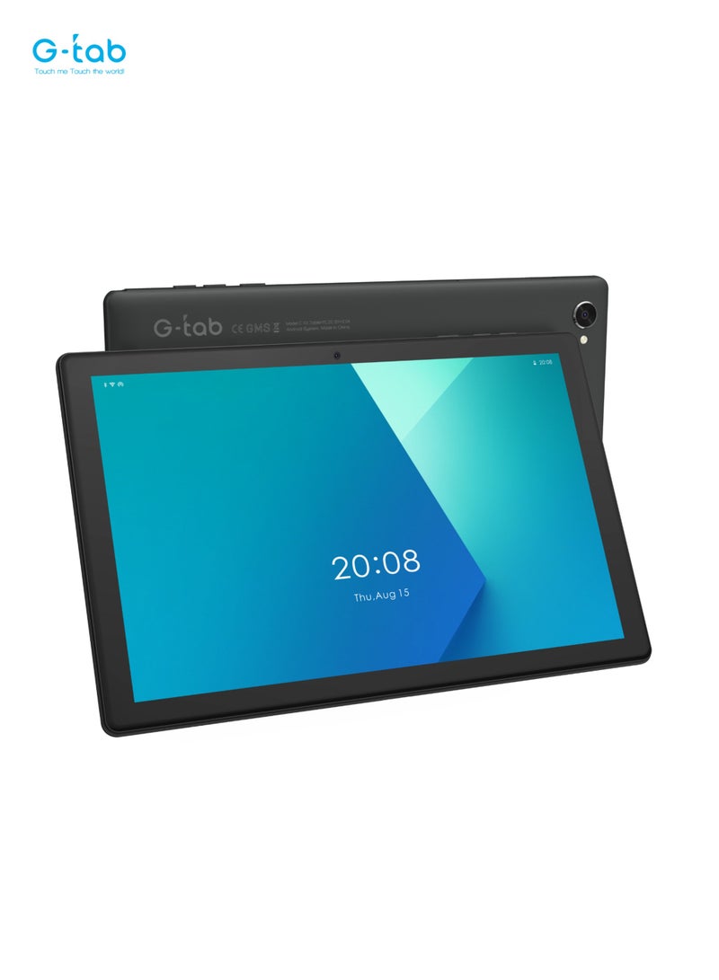 G-Tab C10 Pro Tablet, 10.1 Inch WiFi Kids, Quad Core, 4Gb Ram+64Gb Rom, 5Mp Front+8Mp Rear Camera, IPS LCD, Tempered Glass Touch, 6000mAh Battery With EVA Case, 1 Year Warranty - Image 3