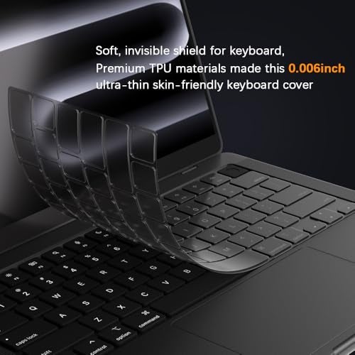 MasiBloom Keyboard Cover Skin for 2026 MacBook Neo 13"(A18) & Air13.6 15"(M5-M2) & Pro14 16"(M5-M1) A3404 A3448 A3449 Dust Proof Protection Accessories - Image 3