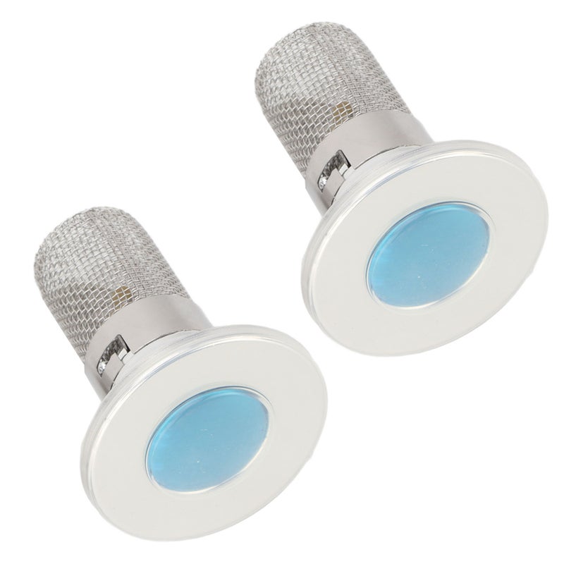 2PCS Sink Drain Filter Stainless Steel Anti Smell Anti Clog Pop Up Drain Stopper Hair Catcher for Bathroom Kitchen Wash Basin - Image 4