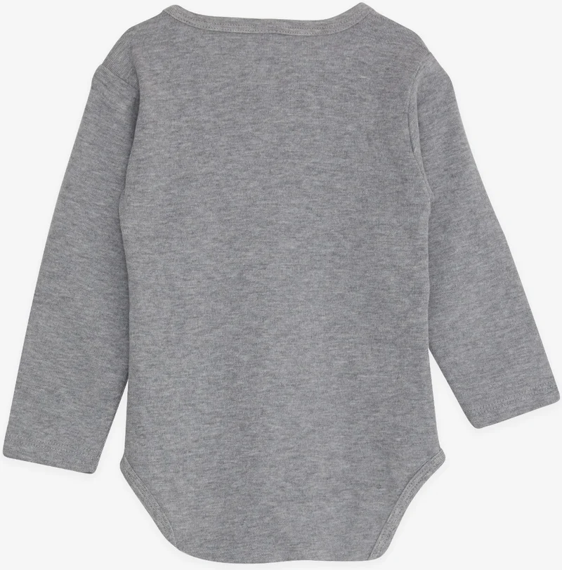 Breeze Baby Boy Snap-On Bodysuit Little Repairman 9 Months-3 Years, Dark Gray Melange
