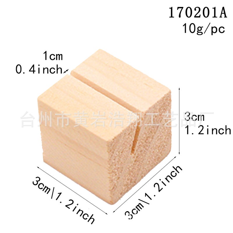 Valentine'S Day Decorative Crafts Valentine'S Day Party Decorations Wedding Decorations Ornaments Business Card Holders Number Plates Wood - Image 1