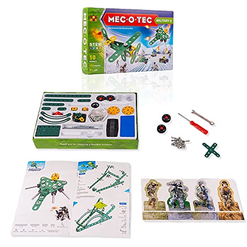 TOYZTREND Toysbox MEC - O - Tec Military 2 Metal Construction Toy, Building Blocks, Educational Toys for 6+ yrs Boys and Girls, Multicolor - Image 2