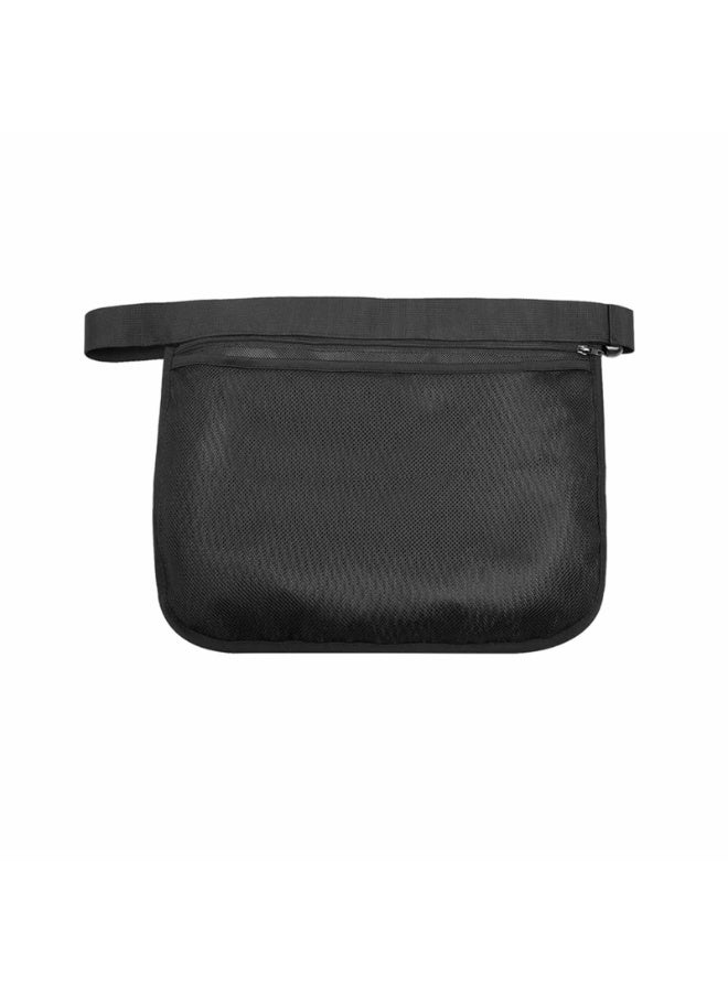 Tennis Ball Storage Bag, Portable Sport Balls Mesh Waist Pouch with Adjustable Strap for Holding Tennis or Pickleball - Image 3