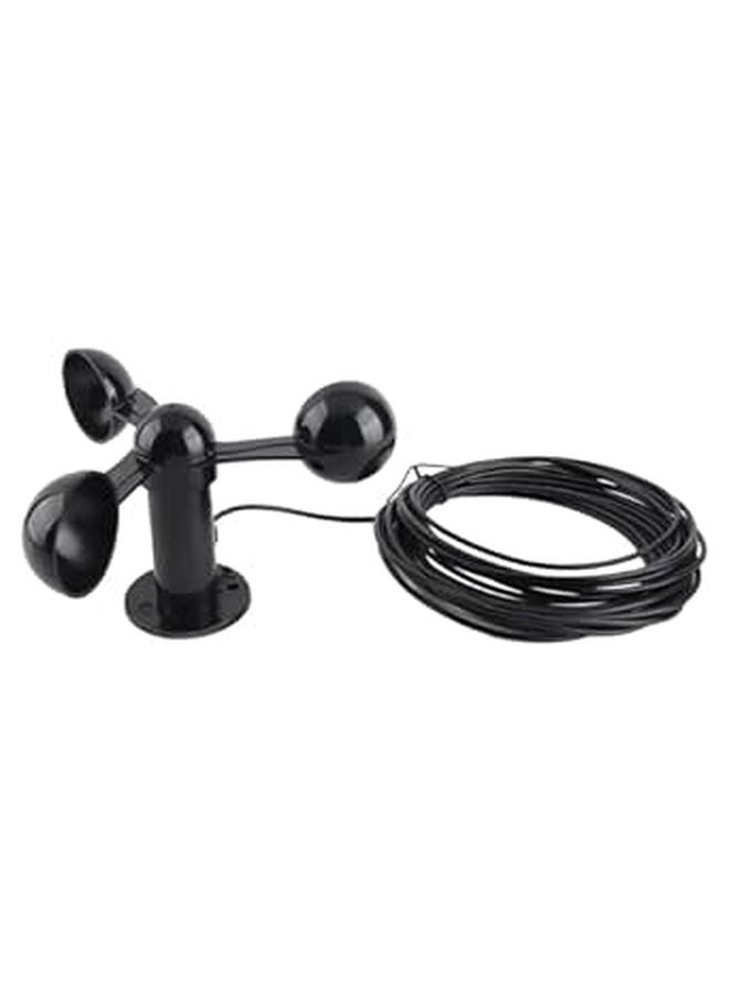 360 Degree Wind Speed Sensor Three Cup Design Accurate Monitoring Anti Interference Low Power Consumption - Image 1