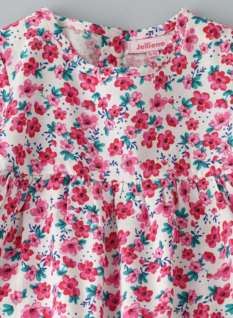 Jelliene Woven Aop Top