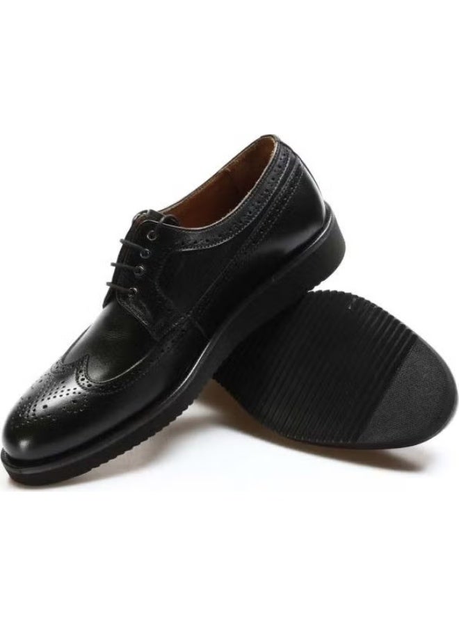 Fast Step Genuine Leather Men's Oxford Shoes 822MA051 - Image 1