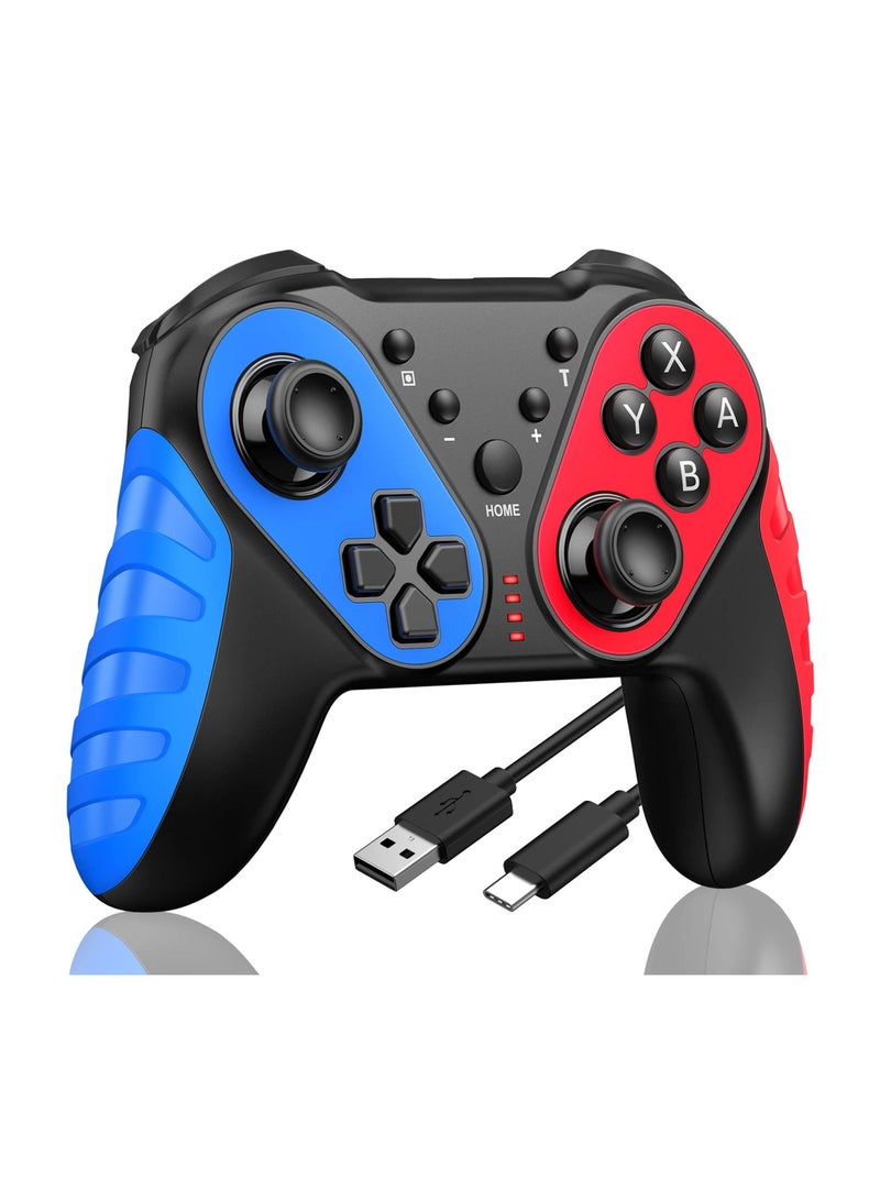 Captaintech Wireless Controller for Nintendo Switch/lite/oled Game Console Pro Controller With Turbo Function Motion Control Enabled Controller Ergonomic Wireless Controller Rumble Feature for Switch Gaming - Image 1