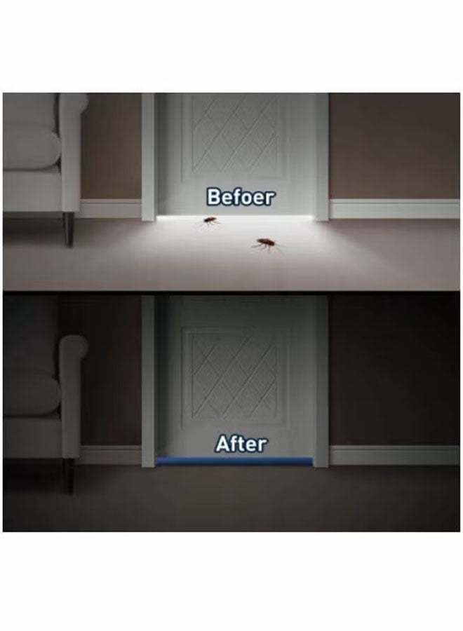 Aikenn 1/2/3/5PCS Sealing At The Bottom Of The Door Weather Resistant Strip Noise Reduction Sealing Strip For Inner And Outer Doors Insect Control Winter Bedroom Window Office Resist Strip Guard for Home (Brown)  - Image 5