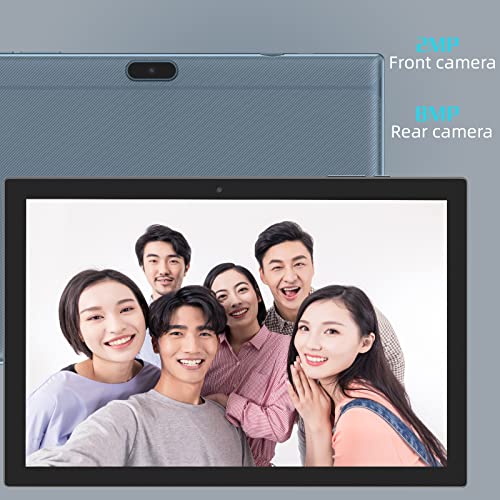 ZZB Android 15 Tablet 10 Inch Tablet, DDR4 8GB RAM 32GB Storage Tablets, Support 1TB Expand 2MP+8MP Dual Camera 10 IN Tab, WiFi6 Bluetooth 6000mAh Battery, 1280*800 10.1'' IPS HD Touch Screen Tableta. - Image 4