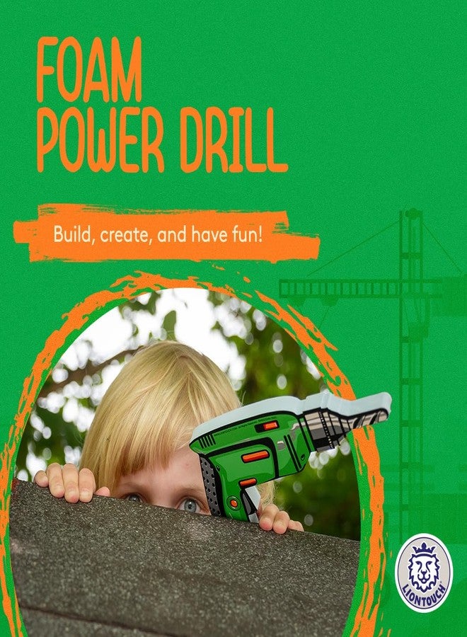 Liontouch - Power Drill for Toddlers, Age 1+ | Safe & Soft Foam Tool Toy - Image 2