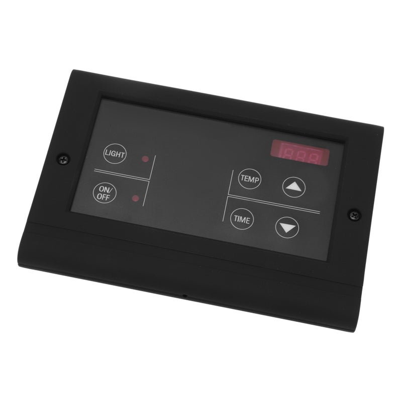 Sauna Room Temperature Controller Wall Mount Wet Steam Generator Controller for Household Black - Image 2