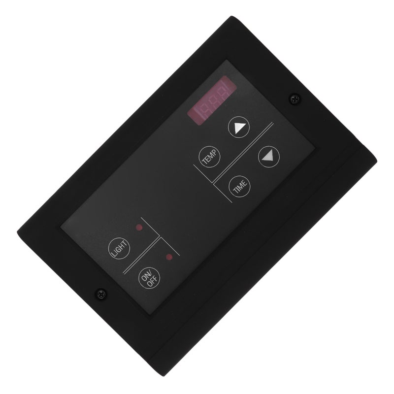 Sauna Room Temperature Controller Wall Mount Wet Steam Generator Controller for Household Black - Image 3