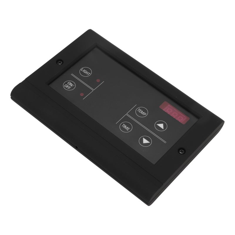 Sauna Room Temperature Controller Wall Mount Wet Steam Generator Controller for Household Black - Image 5