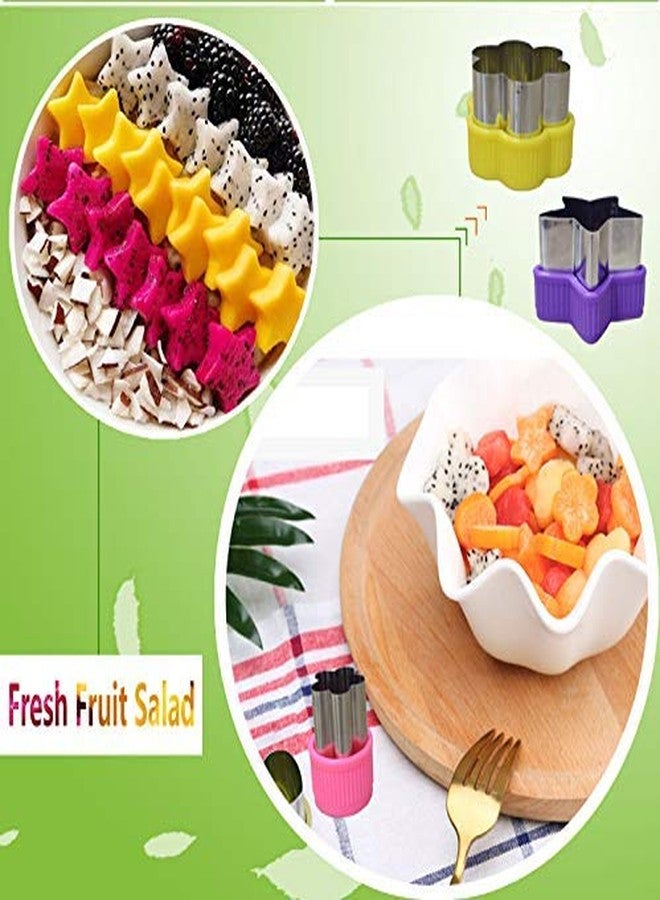 LAXIZAR 9 pcs Cookie Cutters Cutter Shapes Set Different Sizes Set Fruit Cutter Cookie Pastry Stamps Mold,Cake Pop,Sandwich,Grape - Image 4