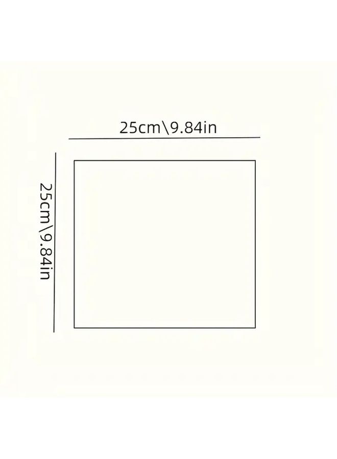 2 Pcs Random Color Soft Skin Friendly Cartoon Print Square Face Hand Towels Car Care - Image 4