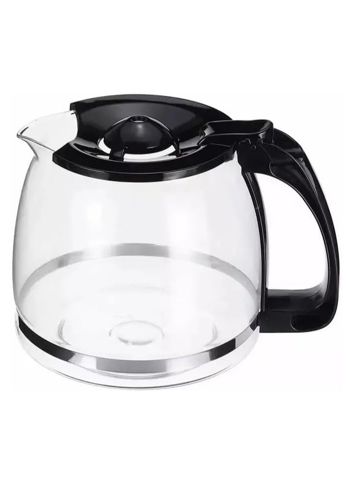 D LC Coffee Machine Jug, Carafes, Coffee Machine Pot Replacement, 1200ml Capacity