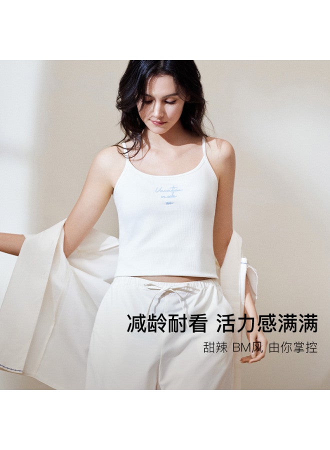 ubras New Padded Camisole With Built-In Bra, Youthful And Casual, No Need For A Bra, Women'S Summer Sleeveless Top - Image 5