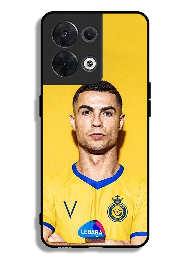 Tolwak Oppo Reno8 5G Protective Case Cover Cristiano Ronaldo - Image 2