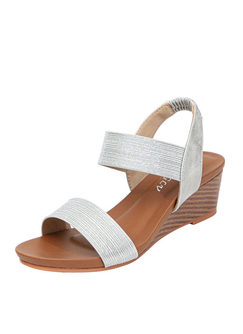 SIKETU New Summer Sandals for Women with One Belt Roman Shoes, Fairy Large Slope Heel Fashion Women's Sandals  - Image 1