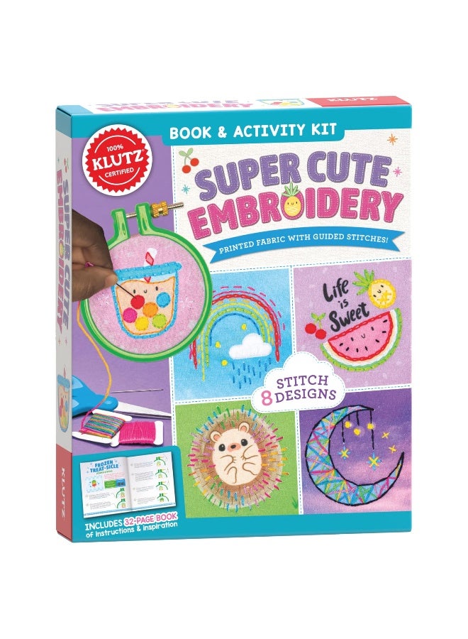 Klutz Super Cute Embroidery Craft Kit - Image 1