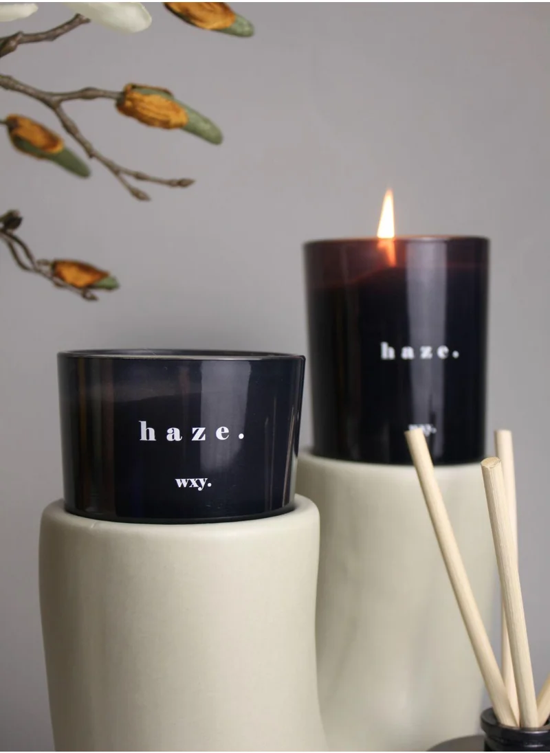 WXY Classic 3oz Candle – Haze  Patchouli Oil Luxury Scented Candle in Glass Base – Perfect for Gifting