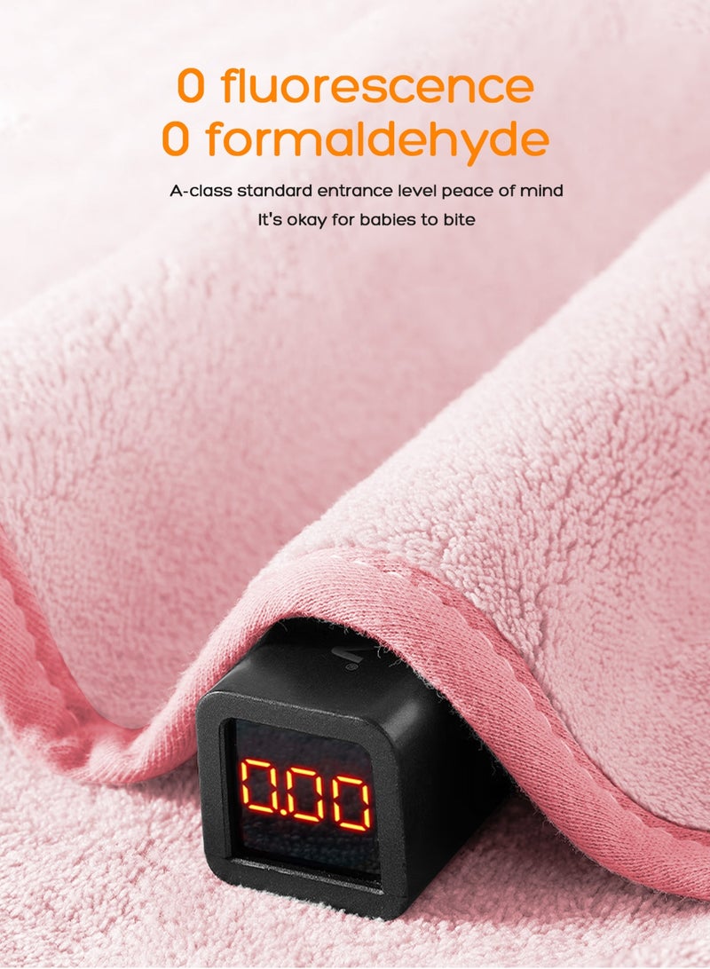 URbazaar 2-Pack Organic Baby Bibs for Boys, Girls - Super Absorbent Cotton Drool Bibs for Baby Girl & Boy, Teething Toddler, Drooling Newborn, Ultra Soft & Machine Washable - Image 5