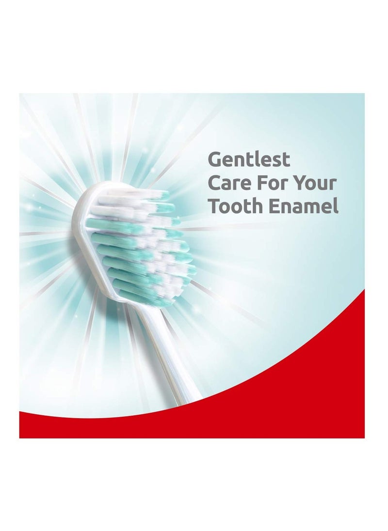 Gentle Enamel Sensitive Ultra Soft Bristles Manual Toothbrush For Adults 4 Pcs