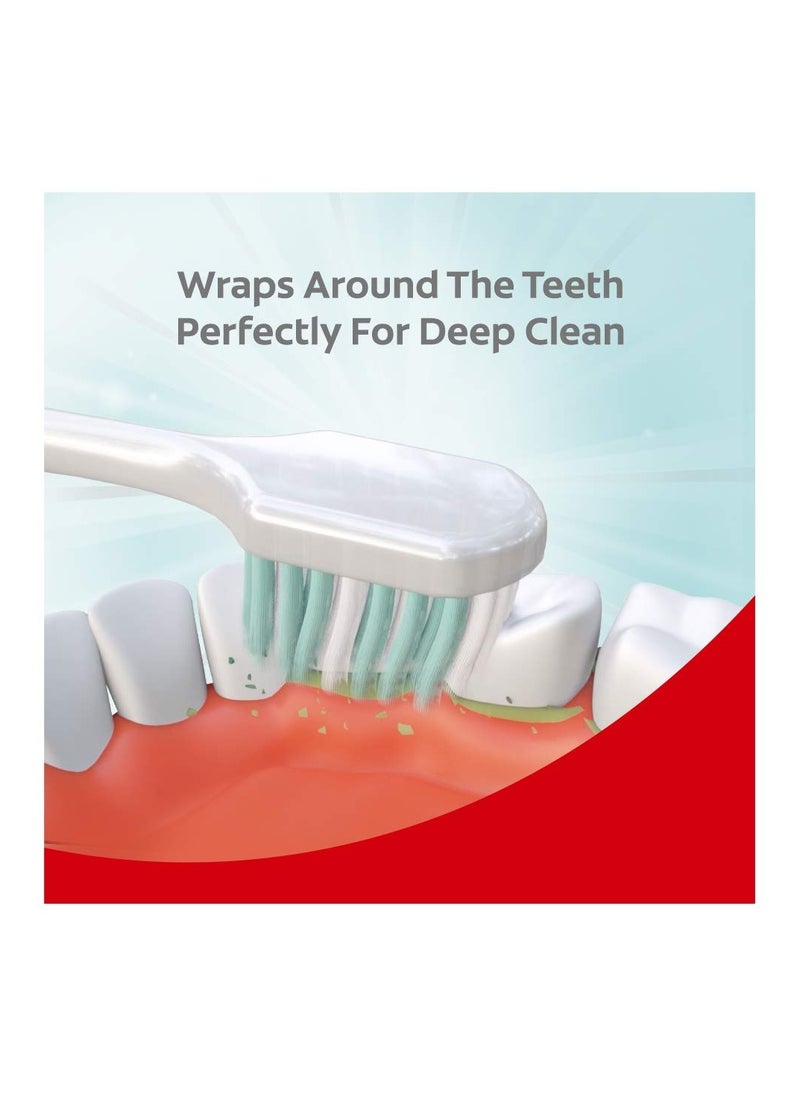 Gentle Enamel Sensitive Ultra Soft Bristles Manual Toothbrush For Adults 4 Pcs