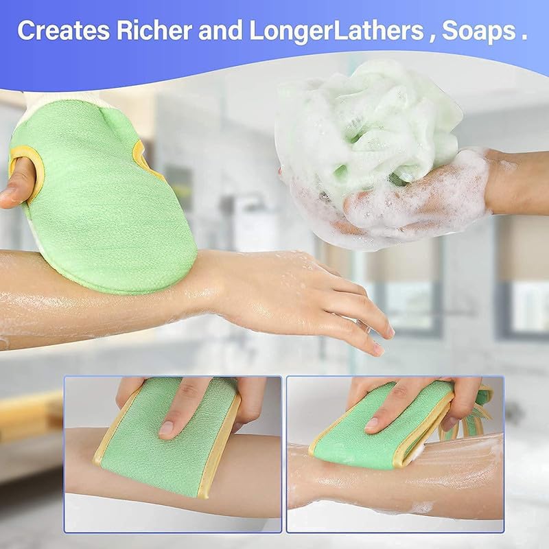YAVRIXZ Silicone Scruber Shower Brush for Cleaning Back Body Unisex - Image 3