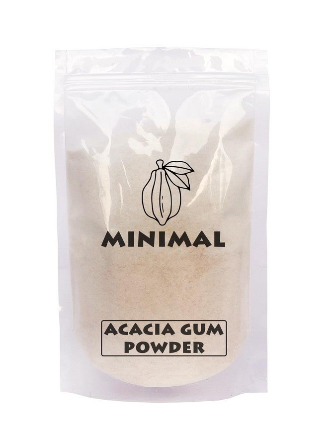 Minimal Acacia Gum Powder,400g | 100% Natural & Soluble Dietary Fiber | Food Grade, Vegan, and Gluten-Free | Ideal for Baking, Thickening, and Gut Health | Rich Prebiotic Fiber - Image 1