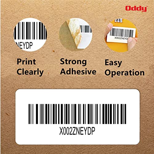 Oddy A4 Paper Label Stickers for Laser & Inkjet Printers | 65 Labels Per Sheet - Pack of 100 Sheets | for Shipping, Address, Folders, Industrial Use - Image 5