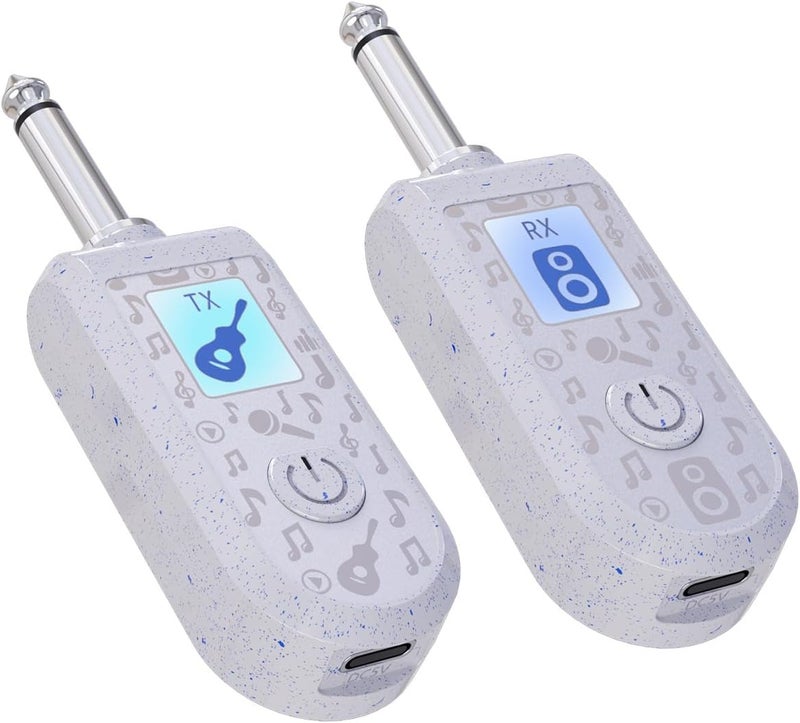 2.4G Wireless Guitar Transmitter Receiver Kit Versatile Compatibility Strong Antiinterference 30-50m Remote Range for Electric Guitars Pianos (1 for 1) - Image 3
