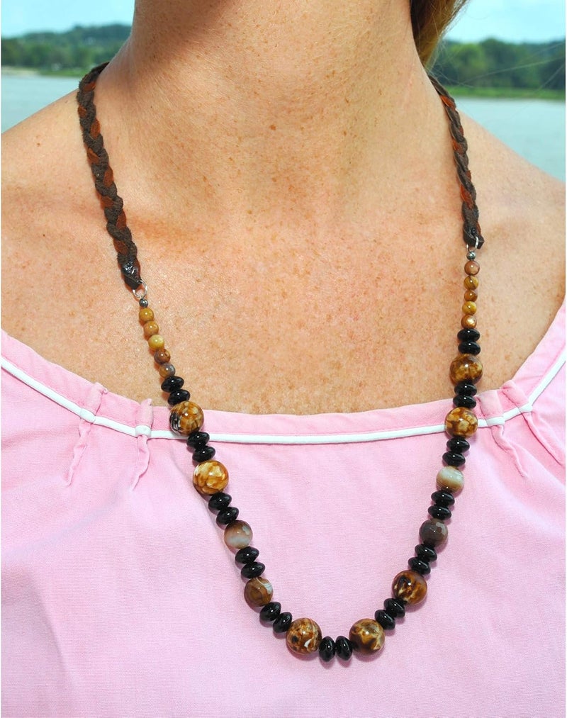 Realeather Crafts Deerskin Lace in Chocolate - 1/8" x 50' for Jewelry and Leather Projects - Image 4