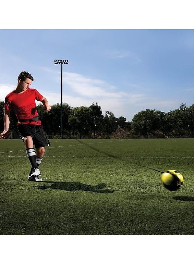 Elastic Rope With Adjustable Waist Belt For Soccer Kick Training - Image 4