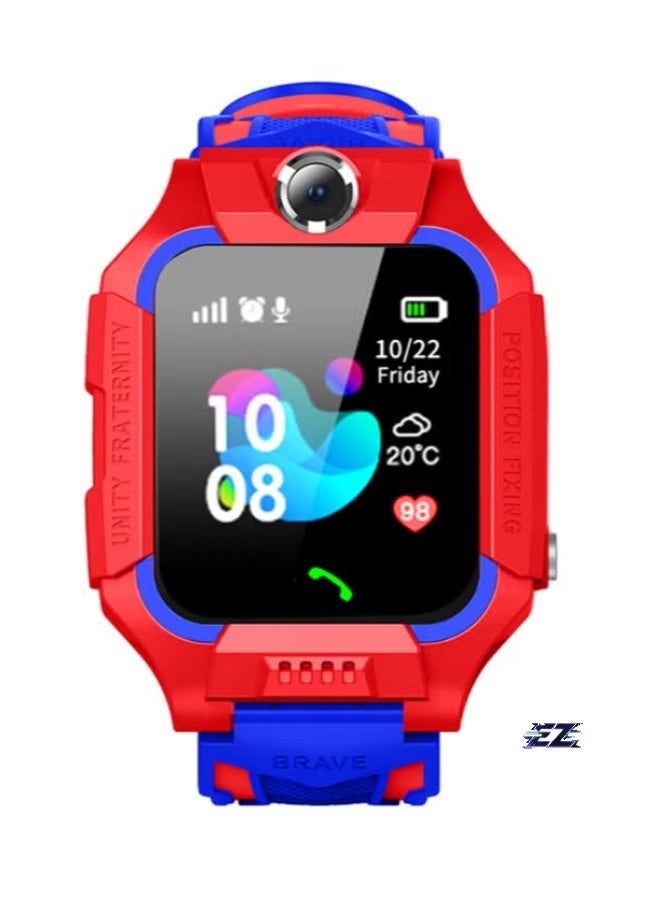 ELTRAZONE Smartwatch with Camera, GPS, and SIM Card Slot – Midnight Red, Multifunctional Smartwatch for Calls, Fitness Tracking, Photos, and Navigation – Perfect for Daily Use and Active Lifestyles - Image 1