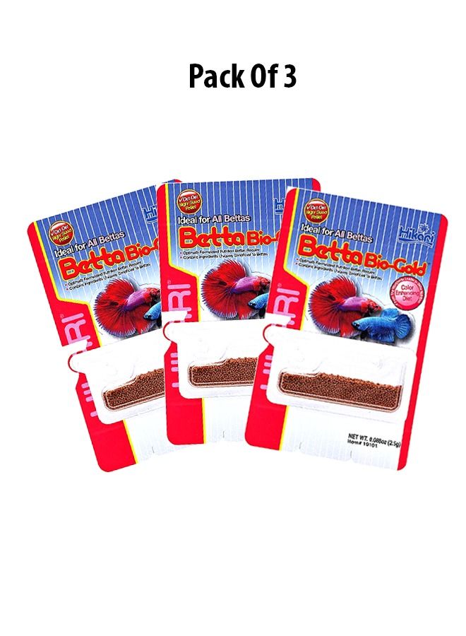 Hikari Betta Bio Gold Baby Pellets Fish 2.5g (Pack Of 3) - Image 1