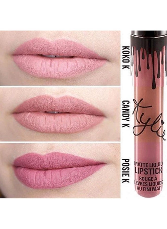 كايلي كوزماتيكس مجموعة أحمر الشفاه كايلي ماتيه، كاندي كي - Image 1