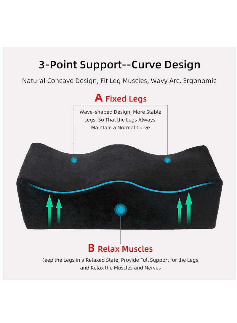 XiuWoo Portable BBL Pillow, Seat Pillows, Brazilian Seat Lift Pillows Post Surgery Recovery, ocks Support Cushions, Seat Cushion Pillow, Hip Raise Pillow, Leg Support for Car Office Computer Chair - Image 5